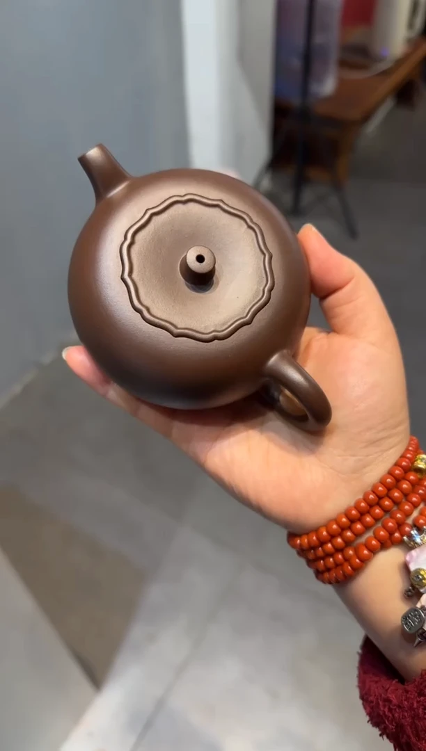 茶壶紫砂用****5柿柿如意