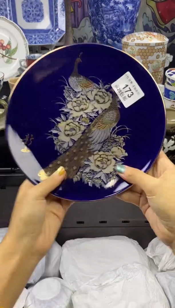 瓷片墨*瓷色工艺品品品品173