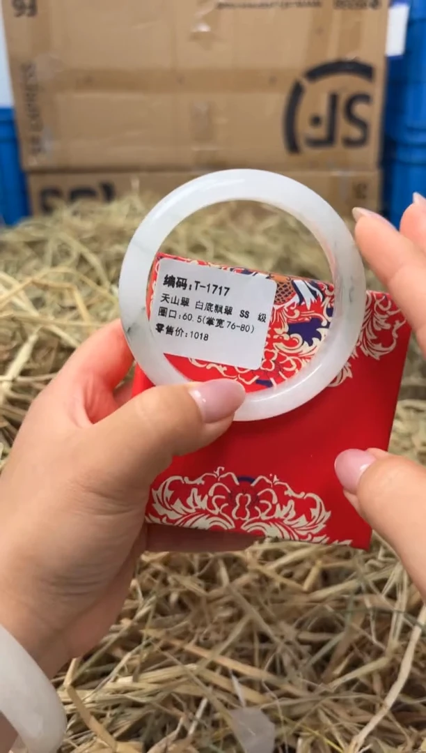 未镶嵌手镯石英质玉T-1717