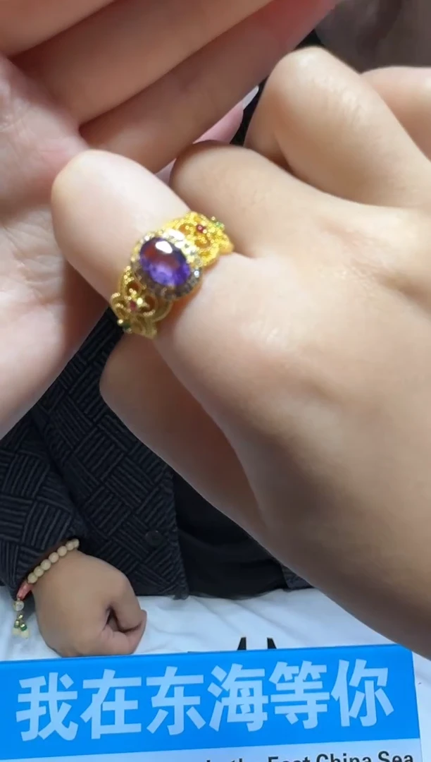 【闪购商品】水晶戒指未镶嵌多样性发一件 161