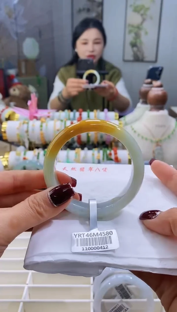 未镶嵌手镯翡翠107号56.5/12.2*8.4