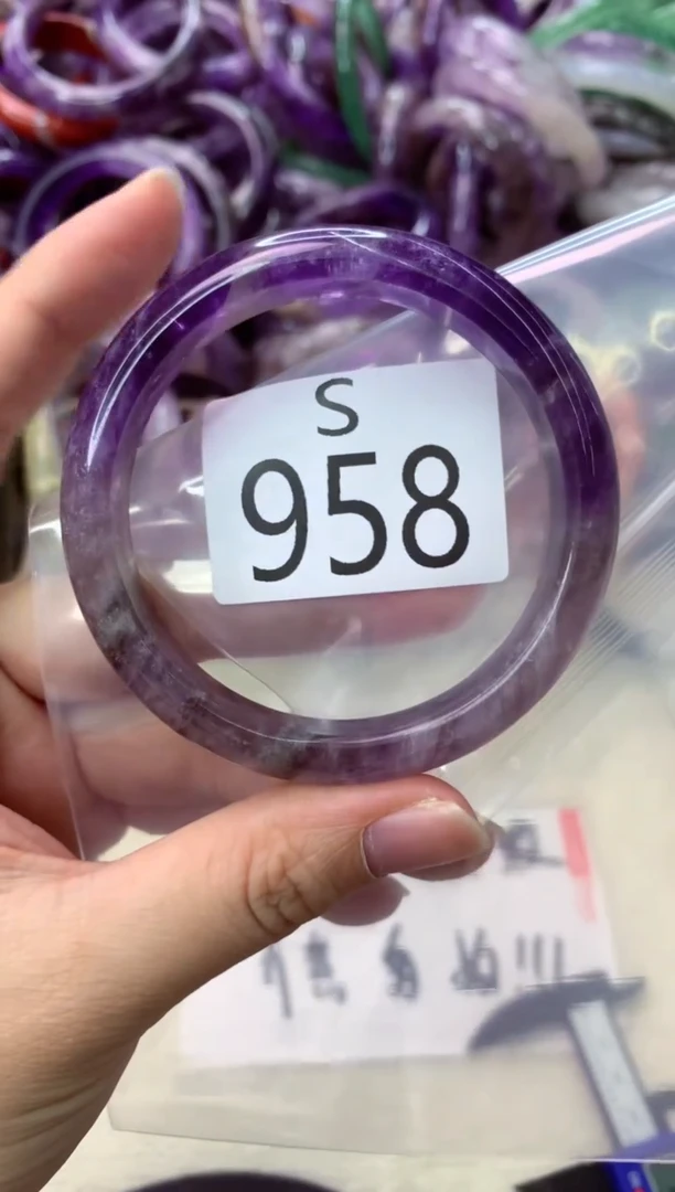 未镶嵌手镯水晶S958-55