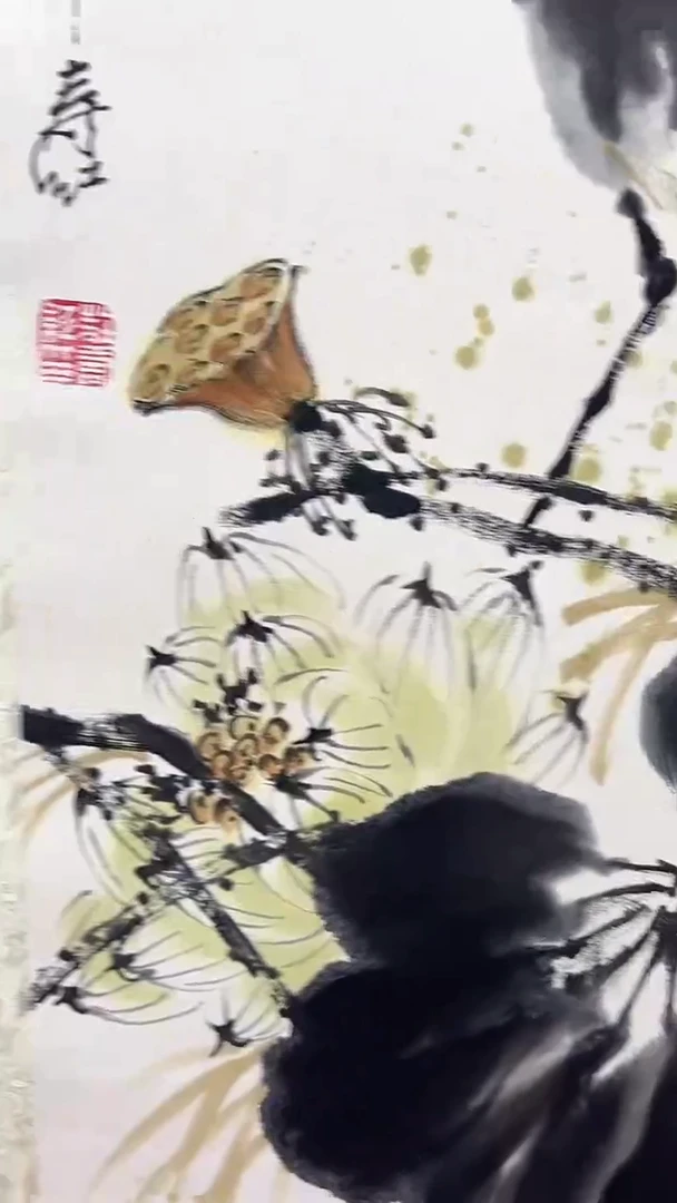 国画庄寿红-2平尺-国画作品