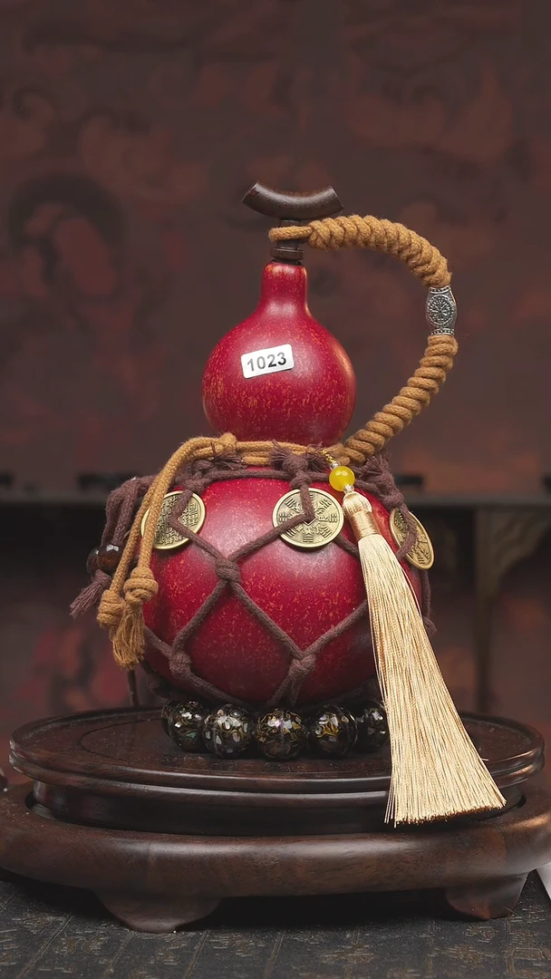 1023号大漆葫芦 一物一拍