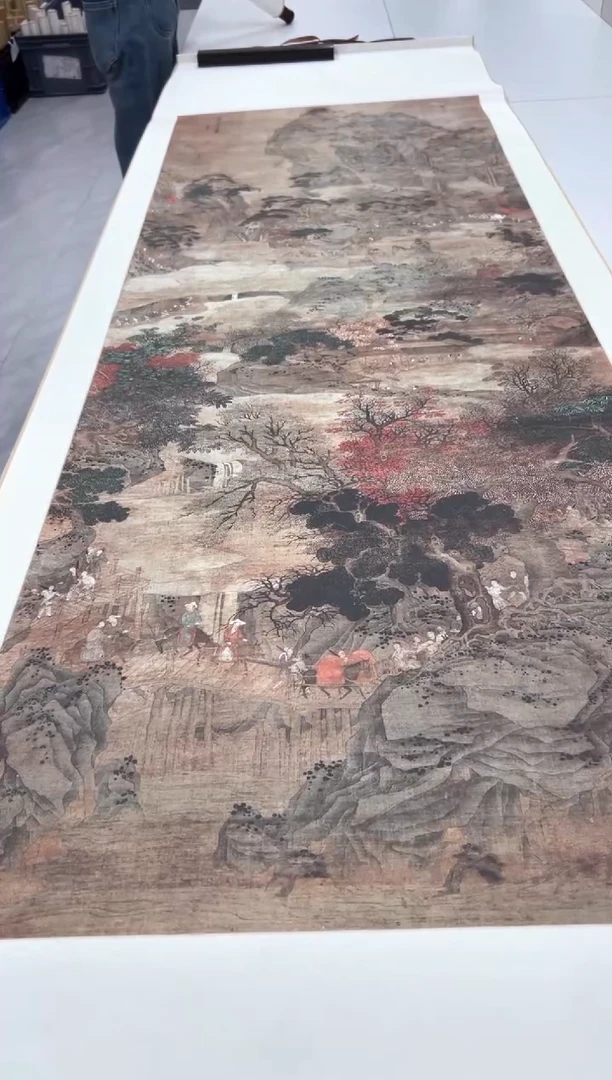 【复刻品】赵孟頫 蜀道难
