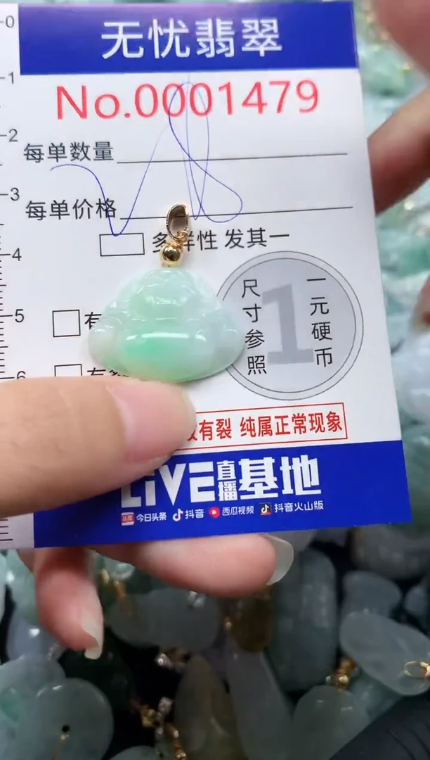 颈饰未镶嵌翡翠1479