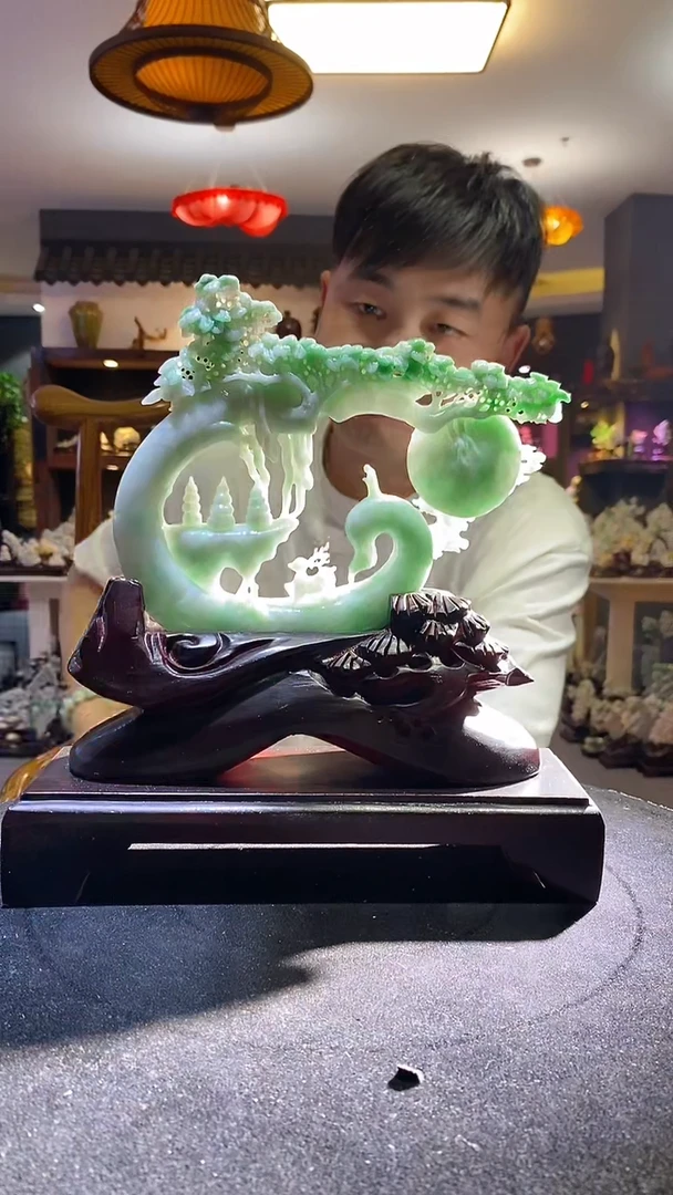 【闪购商品】定制翡翠未镶嵌03/0303/W/问道