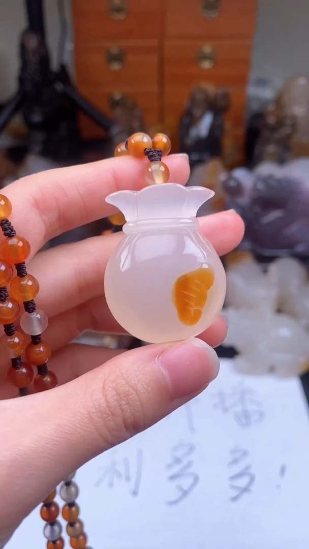 【闪购商品】玛瑙/玉髓颈饰未镶嵌AA