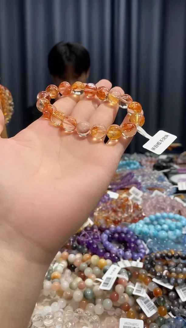 未镶嵌手链水晶胶花