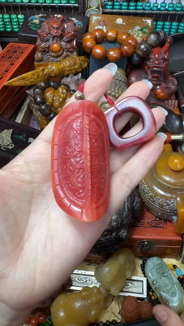 鹿骨把件主播推荐：一物一拍，讲解为准！