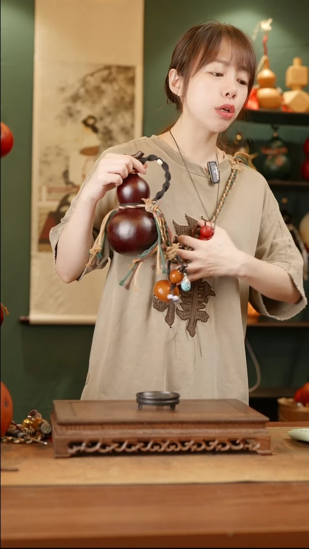 63号精品天然大漆酒葫芦一物一拍~