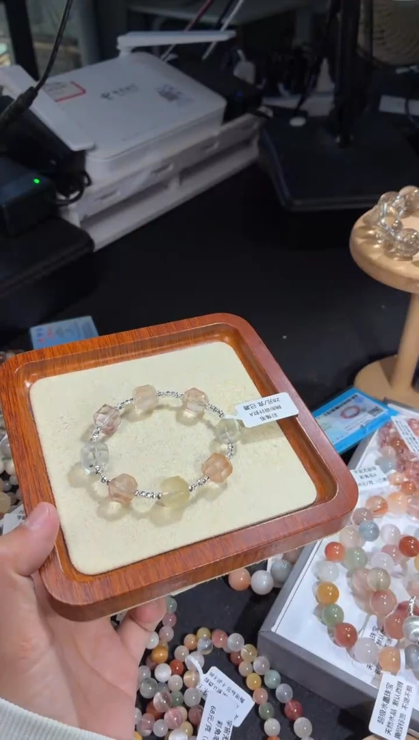 未镶嵌手链水晶30号多样性发一Q