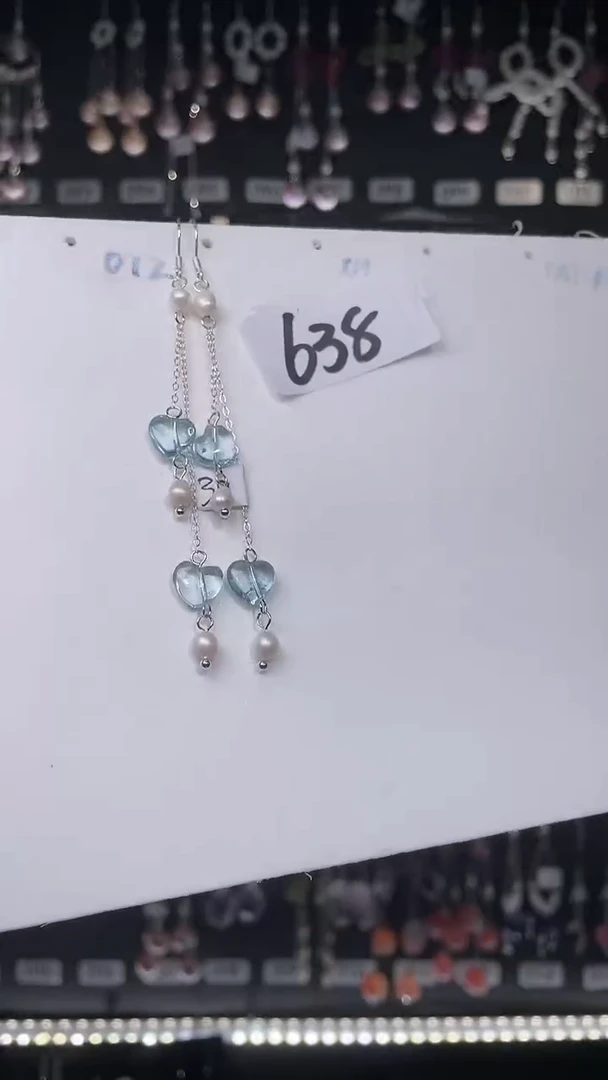 紫晶耳饰银S925镶嵌喜欢拍