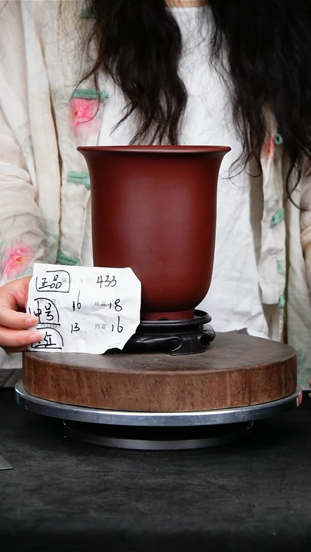 紫砂花盆433+s紫砂花盆