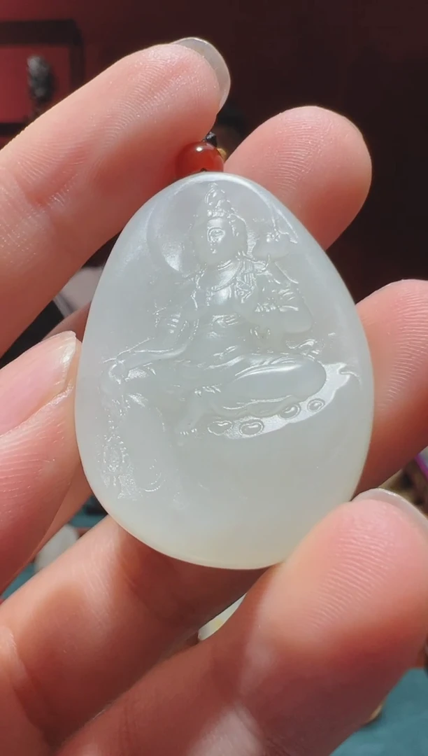 【闪购商品】和田玉吊坠(不含链)未镶嵌1