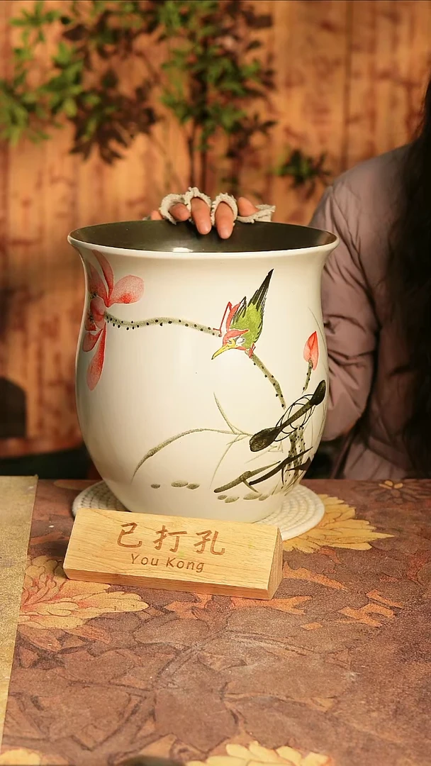 陶瓷24-57高27口24误差2已打孔