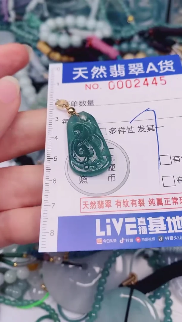 颈饰未镶嵌翡翠00002445