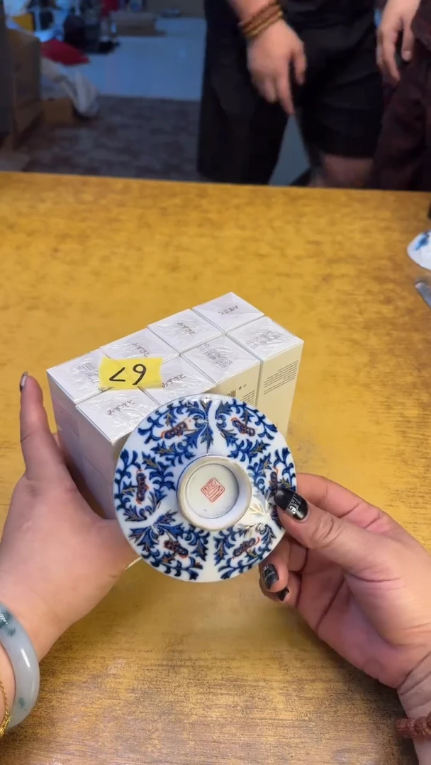 瓷器瓷器瑕疵破破67八件玻碗