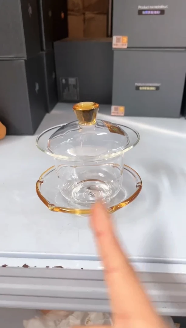 【闪购商品】禾荷盖碗浅黄色。。。。