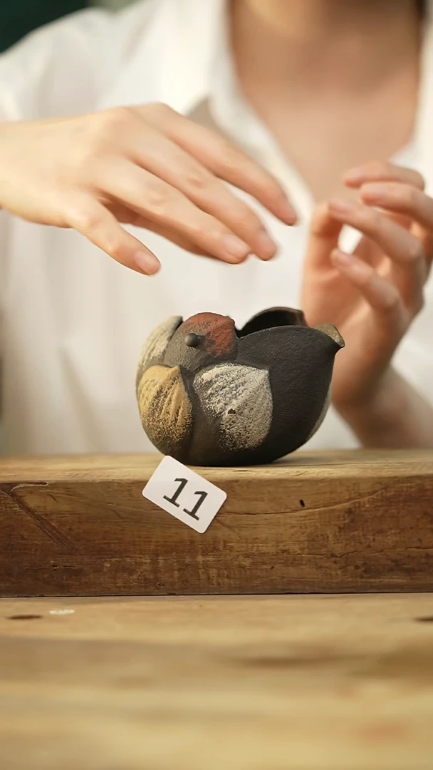 瓷片设计师款 广州美术学院 陈启振