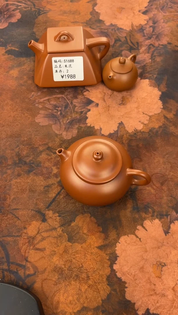 茶杯紫砂-寒江小品壶 精品小壶