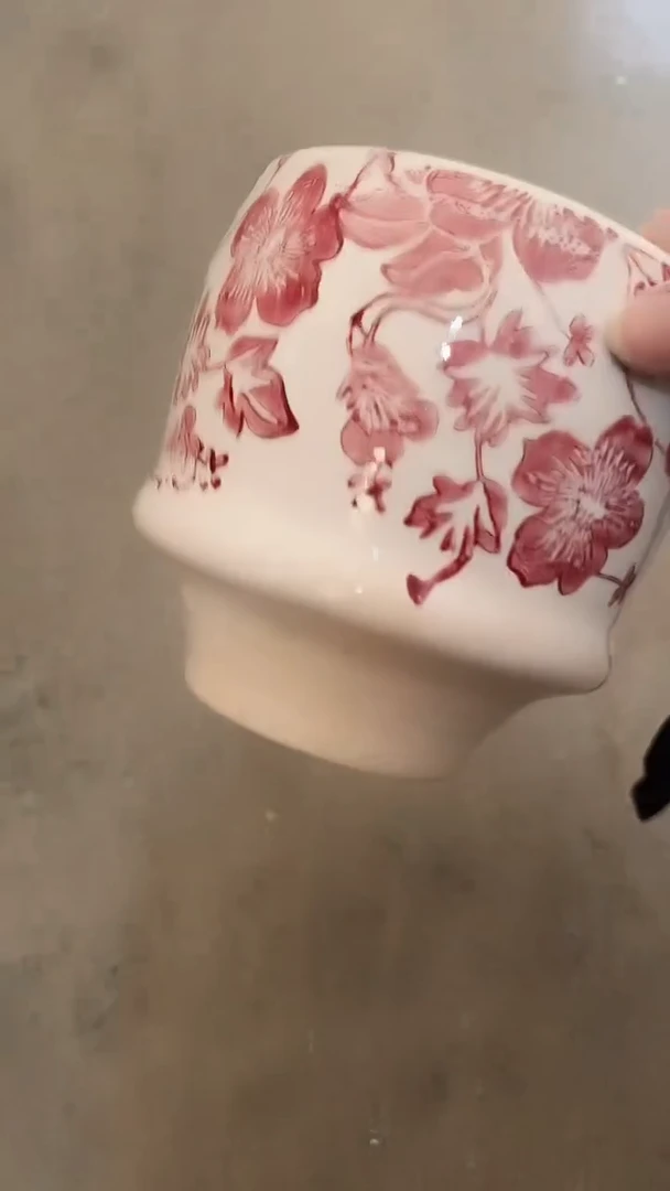 【闪购商品】陶瓷微瑕陶瓷花盆高13CM内口10CM