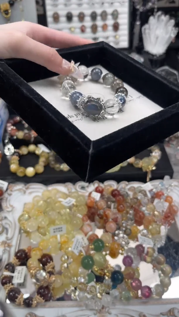 【闪购商品】水晶手链未镶嵌天然水晶 多样性发货