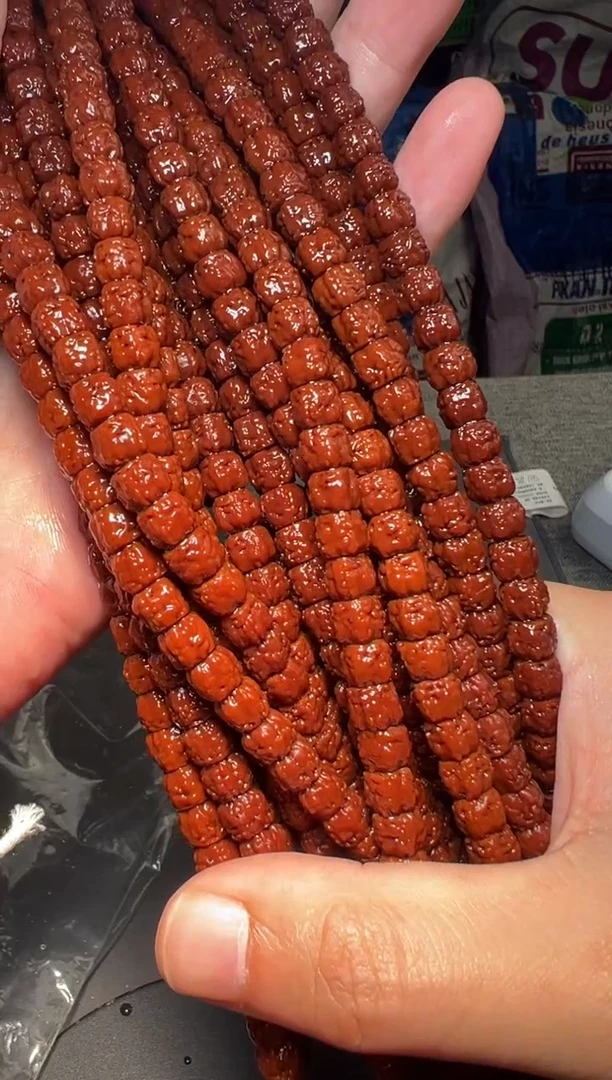 手串金刚菩提超头精挑龙切佛手108-8mm