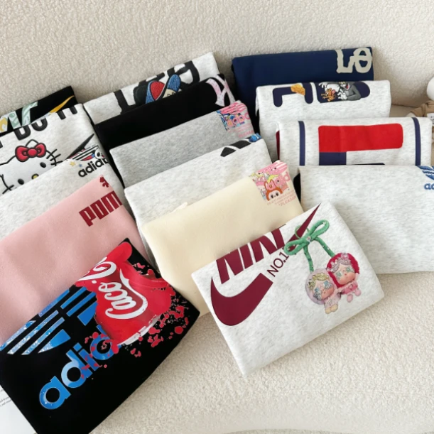 AN加绒（D001-D200）秋冬新款休闲卫衣时尚百搭儿童加绒款10-29