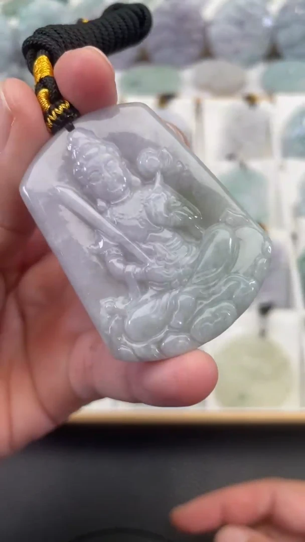 颈饰未镶嵌翡翠天然缅甸翡翠A货46