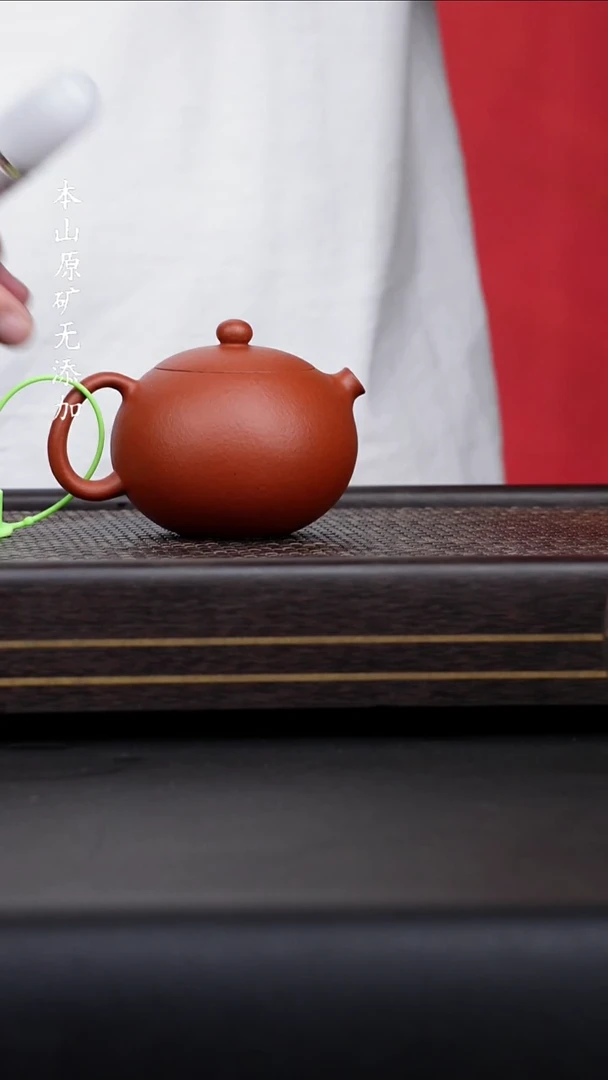 T*儿宜兴原矿朱泥河豚西施