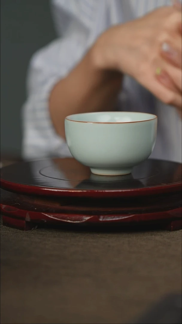 微微瑕 小圆杯 无底款