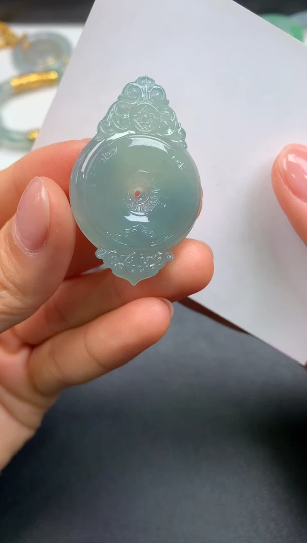 未镶嵌定制翡翠0802829810（40*26*4.5）