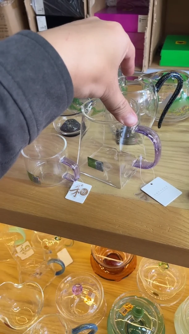 禾器/瀚然茶海/浅紫+清禾杯浅紫/一只