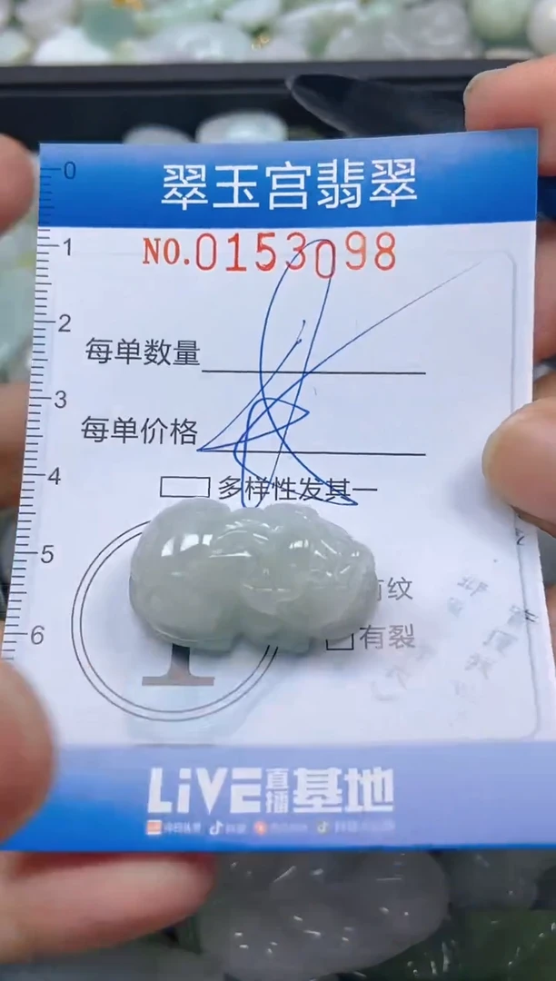 翡翠未镶嵌颈饰闪购0153098