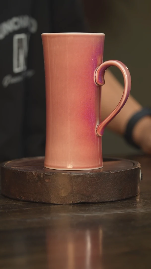 杯151柴房陶瓷柴烧小蛮腰