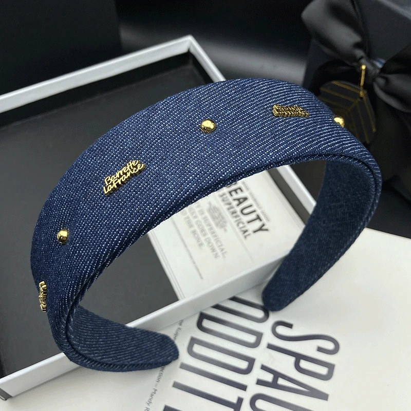 新款极简风复古港风休闲风欧美风轻奢发箍头箍法式时尚压发气质