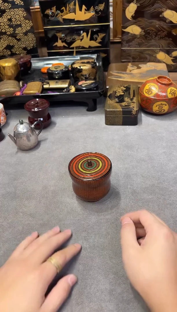 独乐 茶枣 大漆漆器大漆漆器