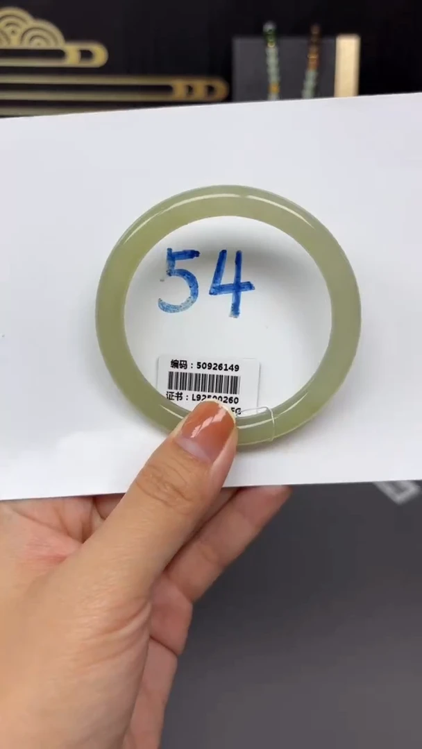 未镶嵌手镯和田玉6149