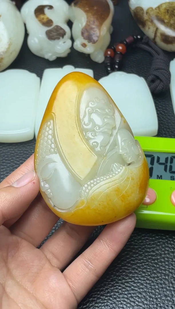 未镶嵌手链和田玉宝**士1