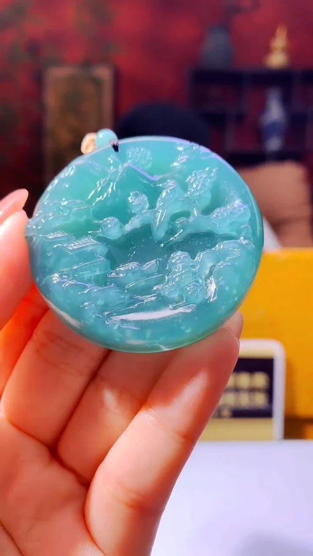 定制翡翠未镶嵌毛货闪购链接ZYW021