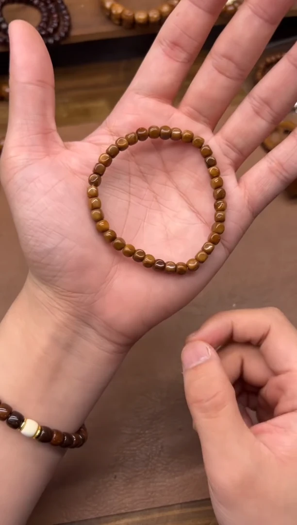 库克手串库克卡5小方块 归圆度差一点