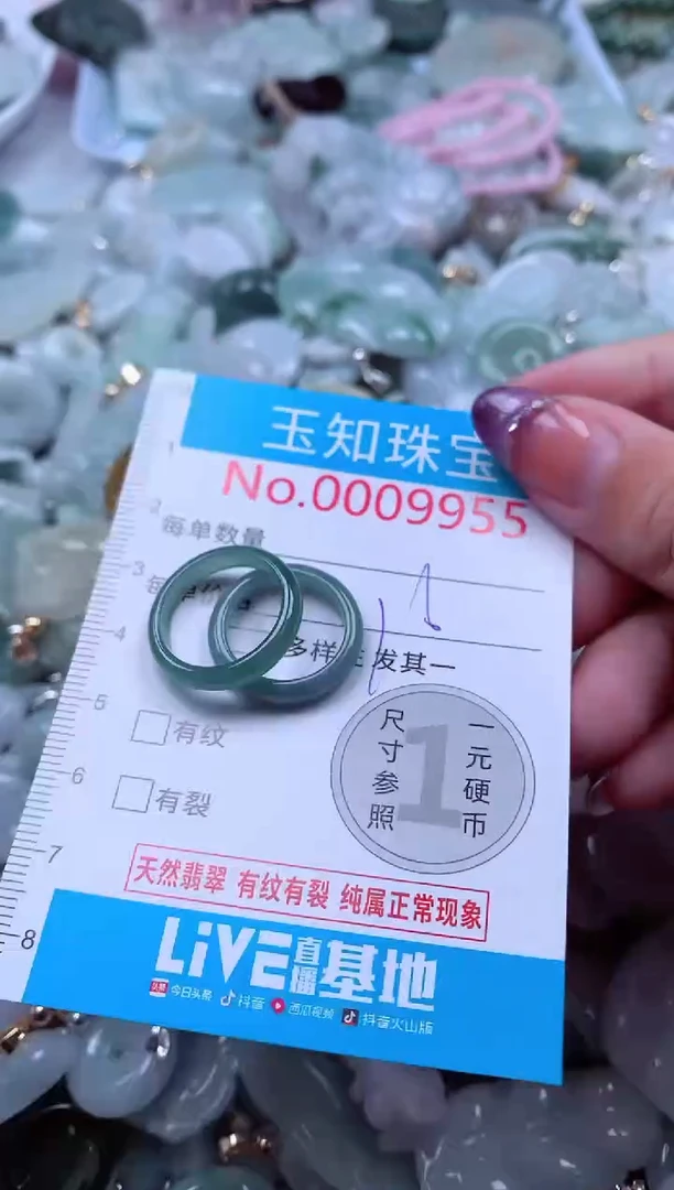 翡翠未镶嵌吊坠(不含链)9955