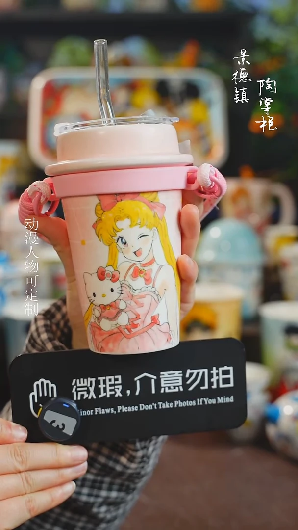 景德镇高温釉下彩纯手工手绘