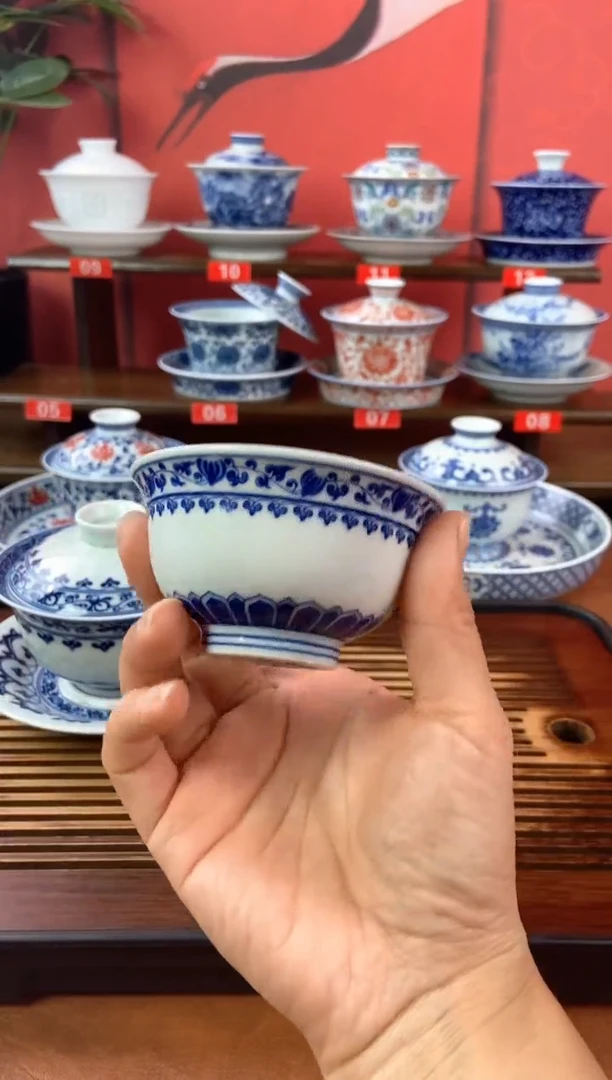 瓷器景德镇高温精选茶具
