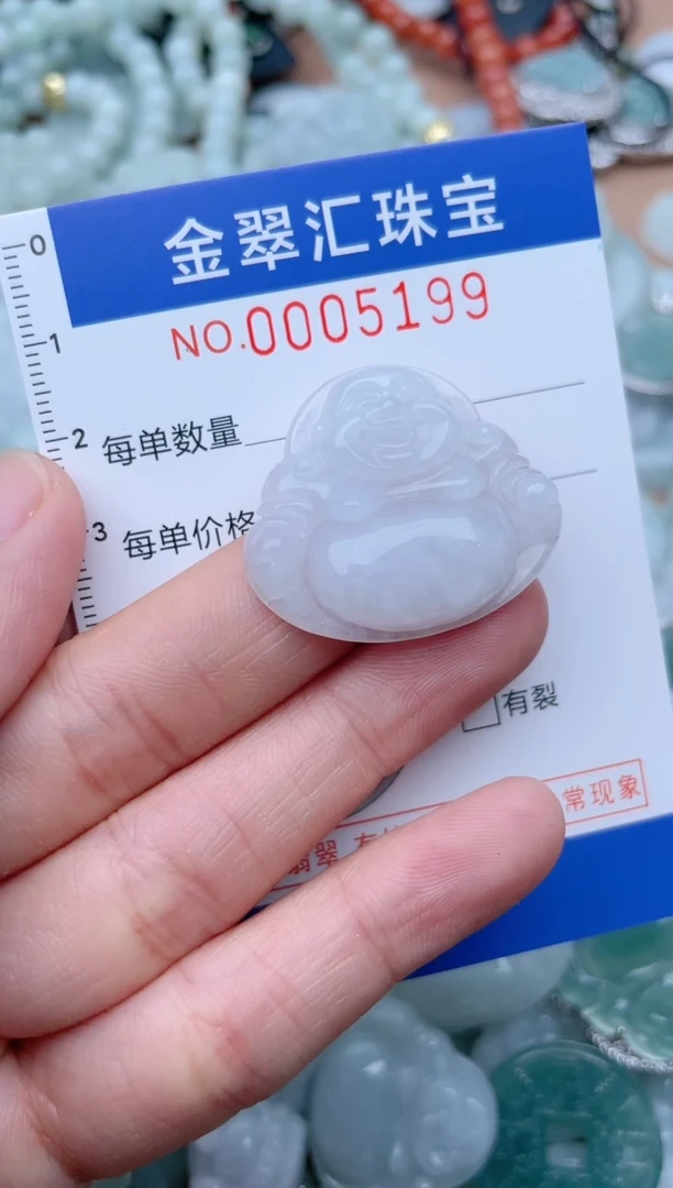 翡翠未镶嵌颈饰5199...