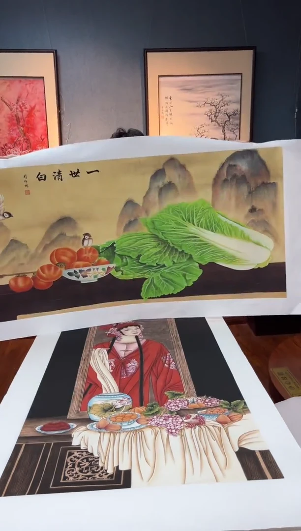 国画九霄甄选国画作品24