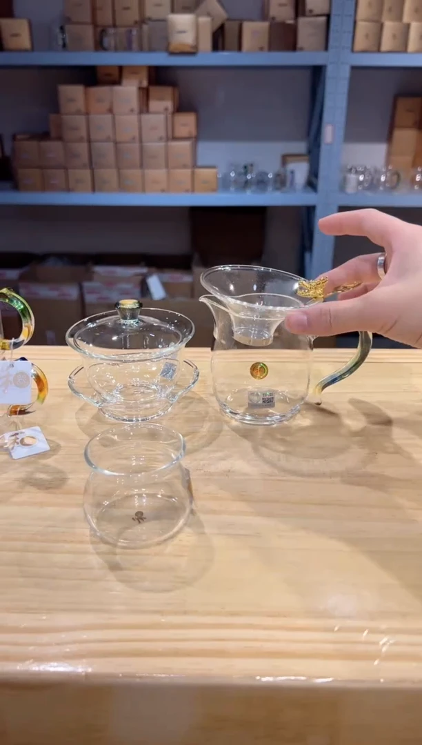 禾器-隆宇茶海-迷翠/禾器有礼新标+沁莲盖碗+隆杯-迷翠2+金龙滤网