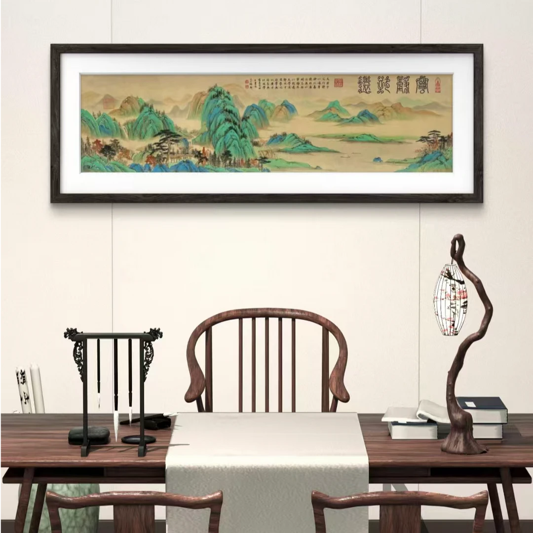 颜明轩纯手绘作品—（宁静致远）