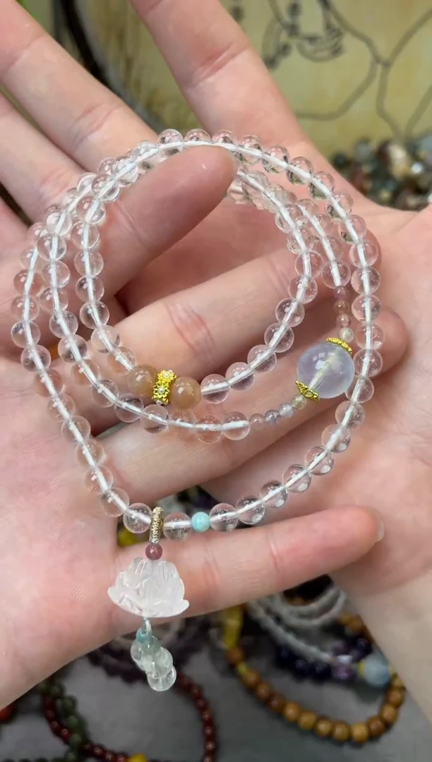 【闪购商品】水晶手链未镶嵌343手串